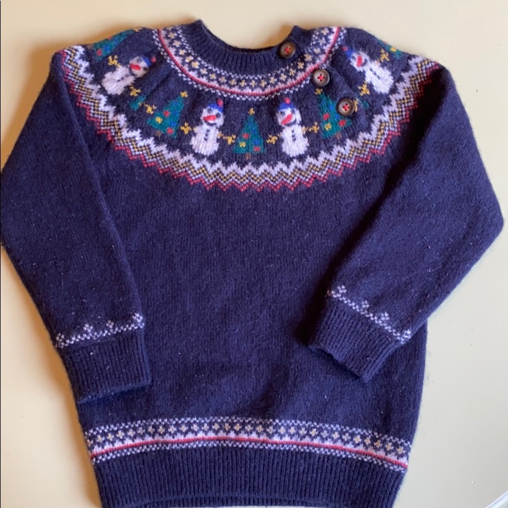Mini Boden Christmas Sweater